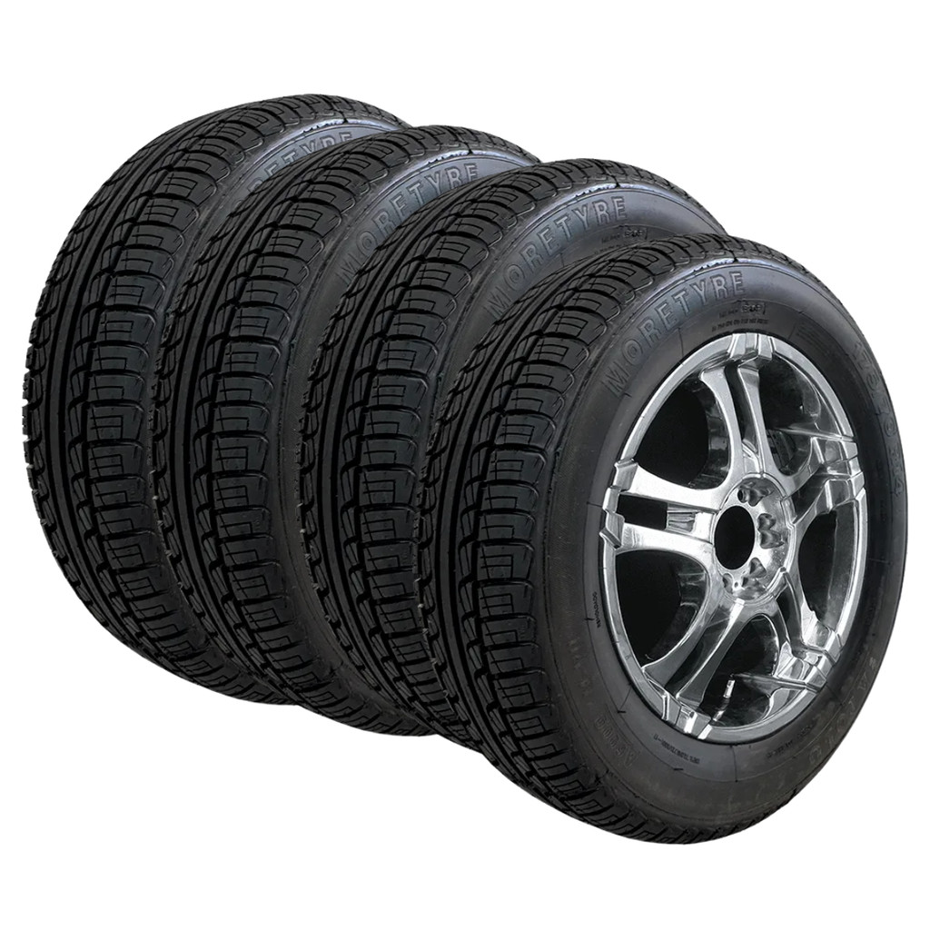 4 Pneu de carro remold 175/65 - R14 - Morecap - 2 anos de Garantia