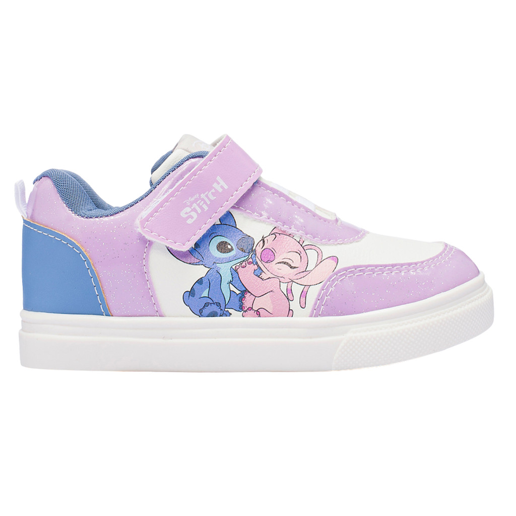 Tênis Infantil Stitch & Angel Disney – Menina - Original - Velcro